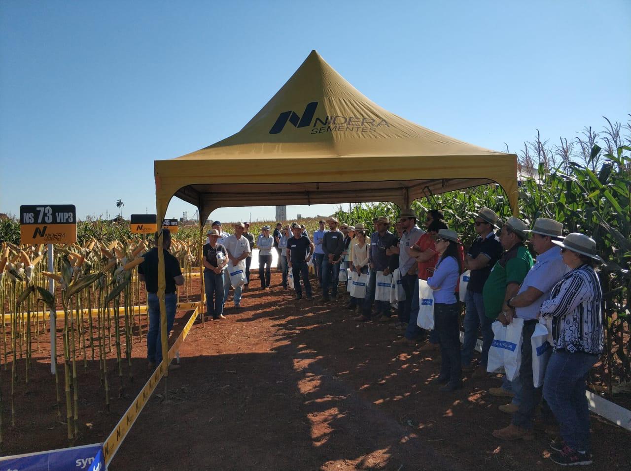Circuito Tecnológico do Milho, realizado em Campo Novo dos Parecis (MT), no dia 17 de maio de 2019.