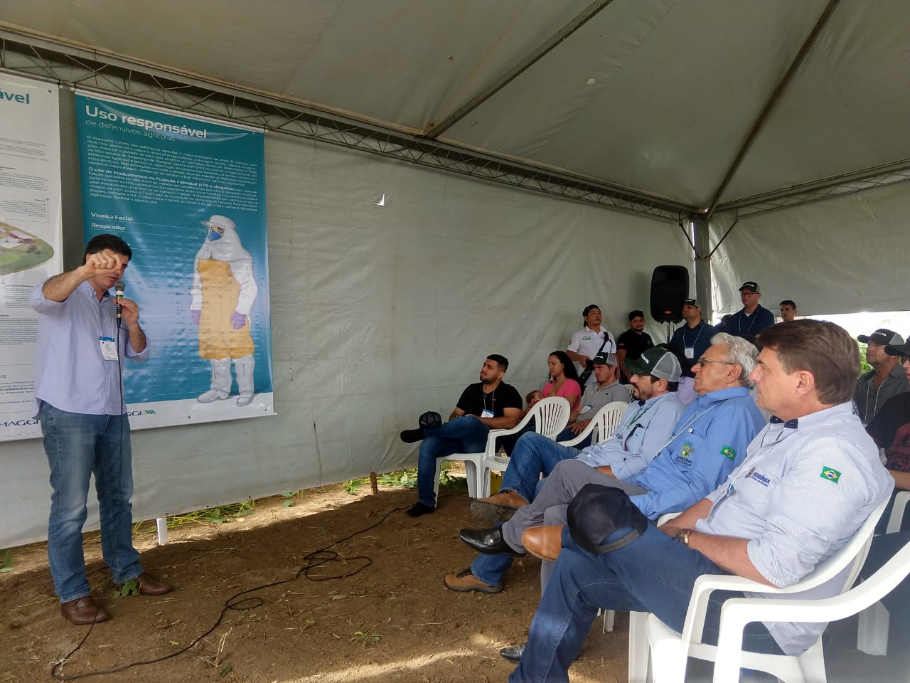 Circuito Tecnológico da Soja, realizado em Ariquemes (RO), no dia 11 de janeiro de 2020.