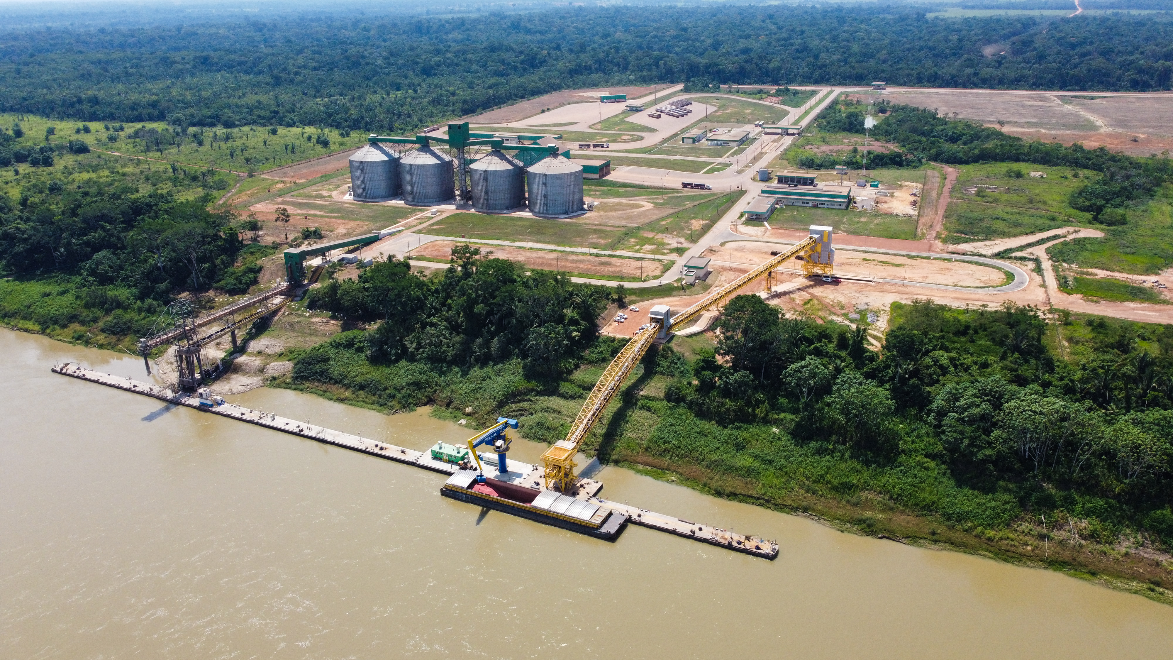 Portochuelo Complex, in Porto Velho (RO): works are underway for one of the new AMAGGI'S fertilizers mixing plants