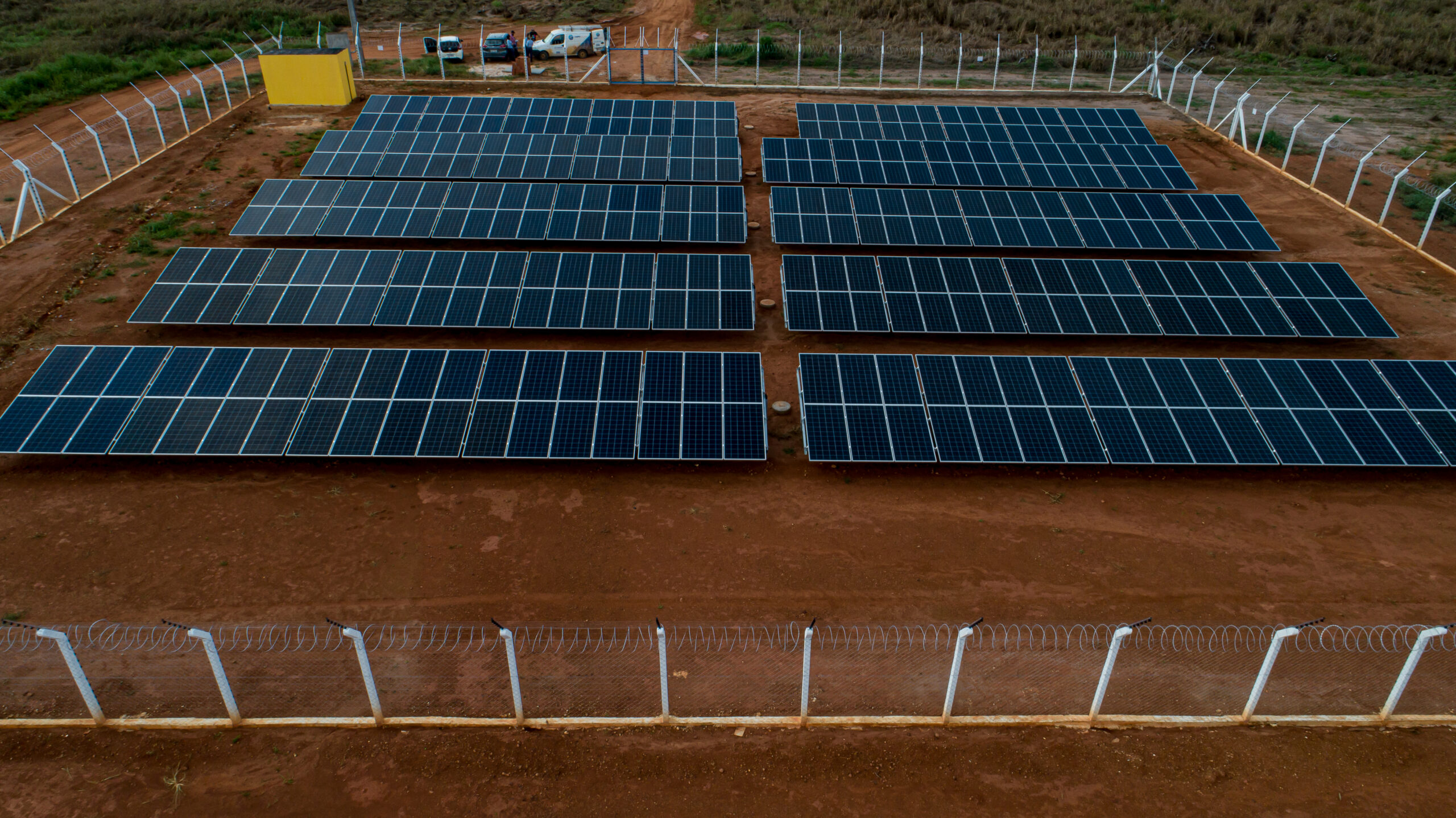Placas solares na fazenda Tucunaré, em Sapezal (MT): além de abastecer as unidades da companhia, energia limpa também deve ser comercializada no Sistema Integrado Nacional (SIN).